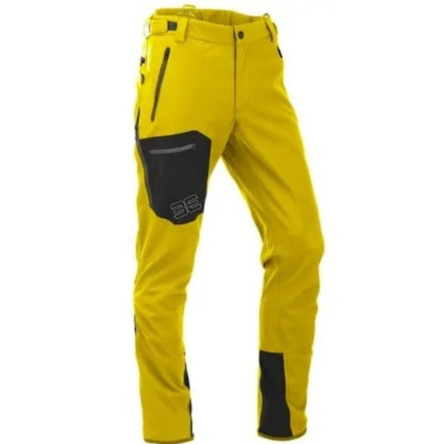 Bekleidung Maul Outdoor Hosen | Softshell-Tourenhose Seilschaft - Dark Yellow