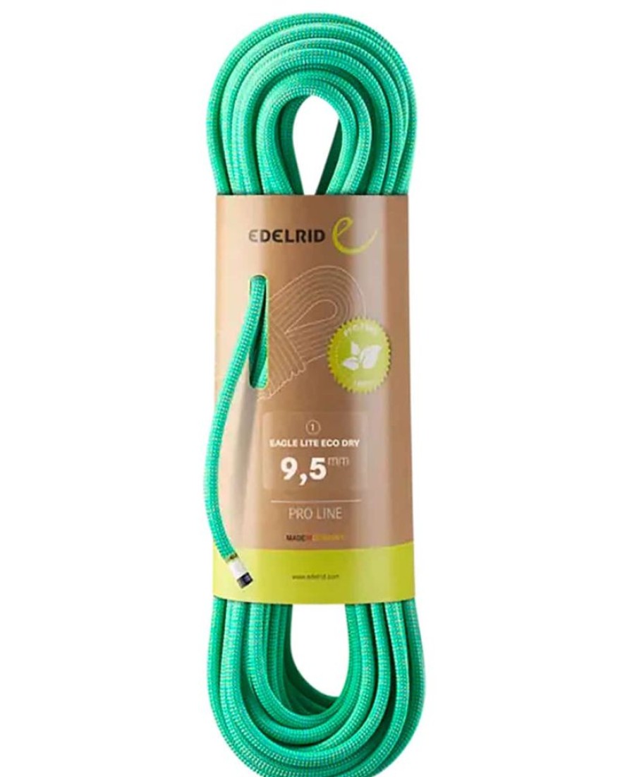 Klettern & Bouldern Edelrid | Eagle Lite Eco Dry 9,5Mm Bright Green