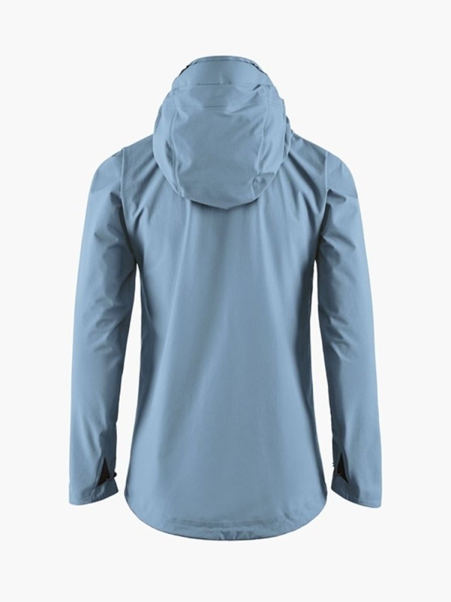 Bekleidung Klättermusen Regenjacken | Asynja Jacket W Blue Granit