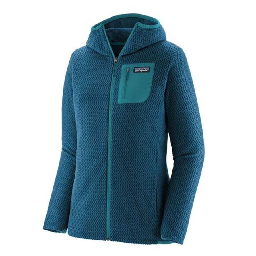 Bekleidung Patagonia Outdoor Jacken | Women´S R1 Air Full-Zip Hoody Lagom Blue