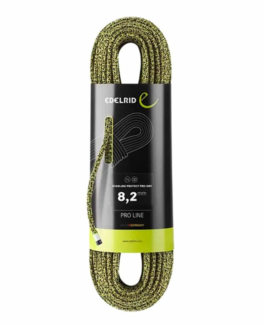 Klettern & Bouldern Edelrid | Starling Protect Pro Dry 8,2Mm Icemint-Night 60M