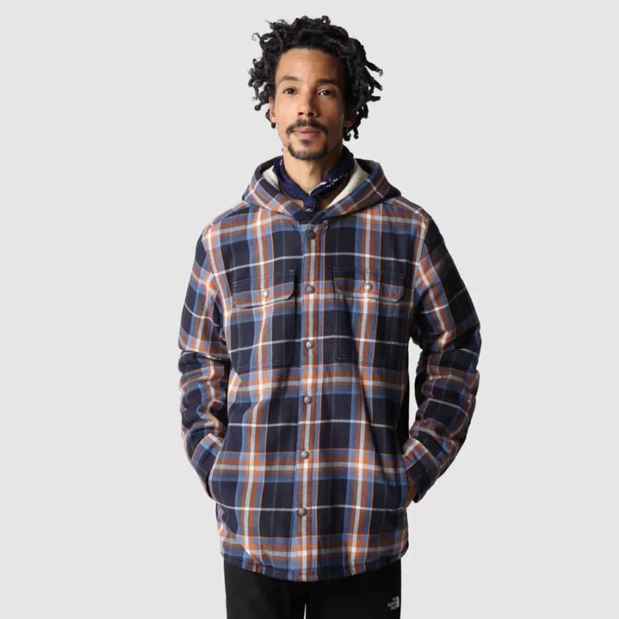 Bekleidung The North Face Outdoor Jacken | Hooded Campshire Shirt-Fedblue