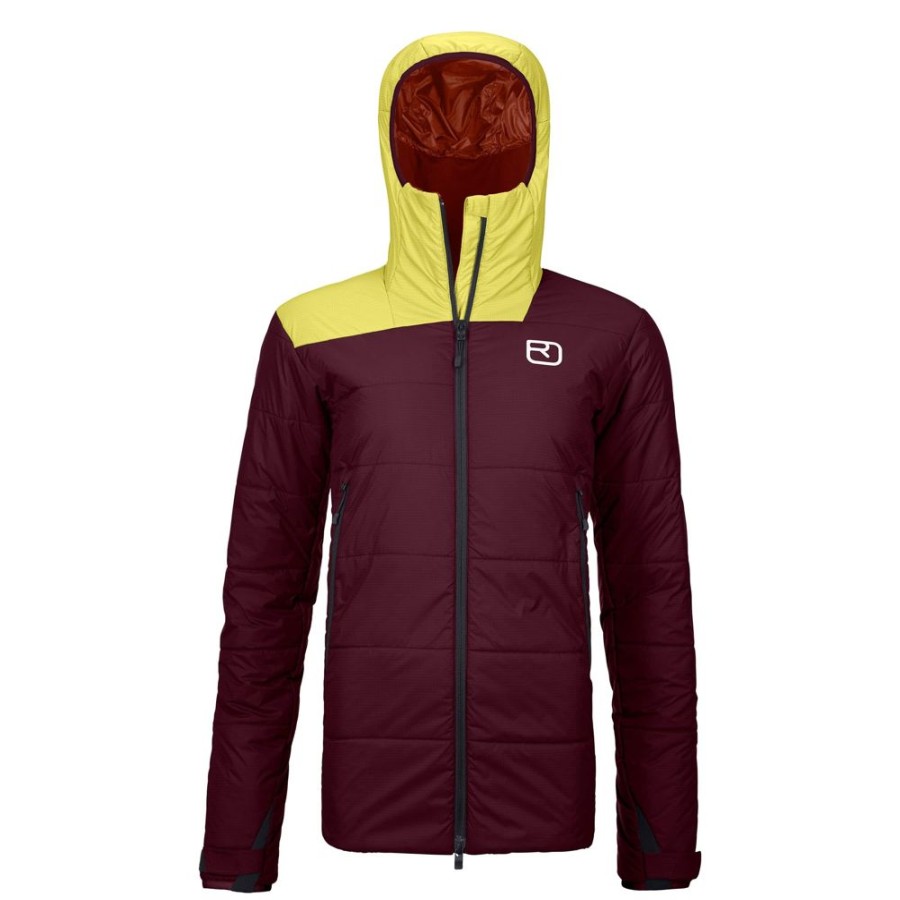 Bekleidung Ortovox Outdoor Jacken | Swisswool Zinal Jacket Women -Dark Wine