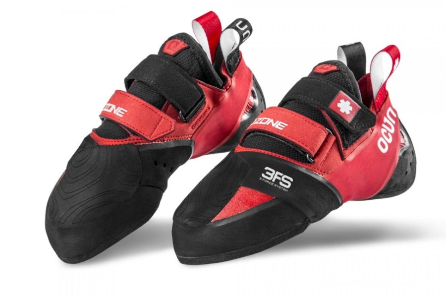 Klettern & Bouldern Ocún Kletterschuhe Kinder | Ozone - Red