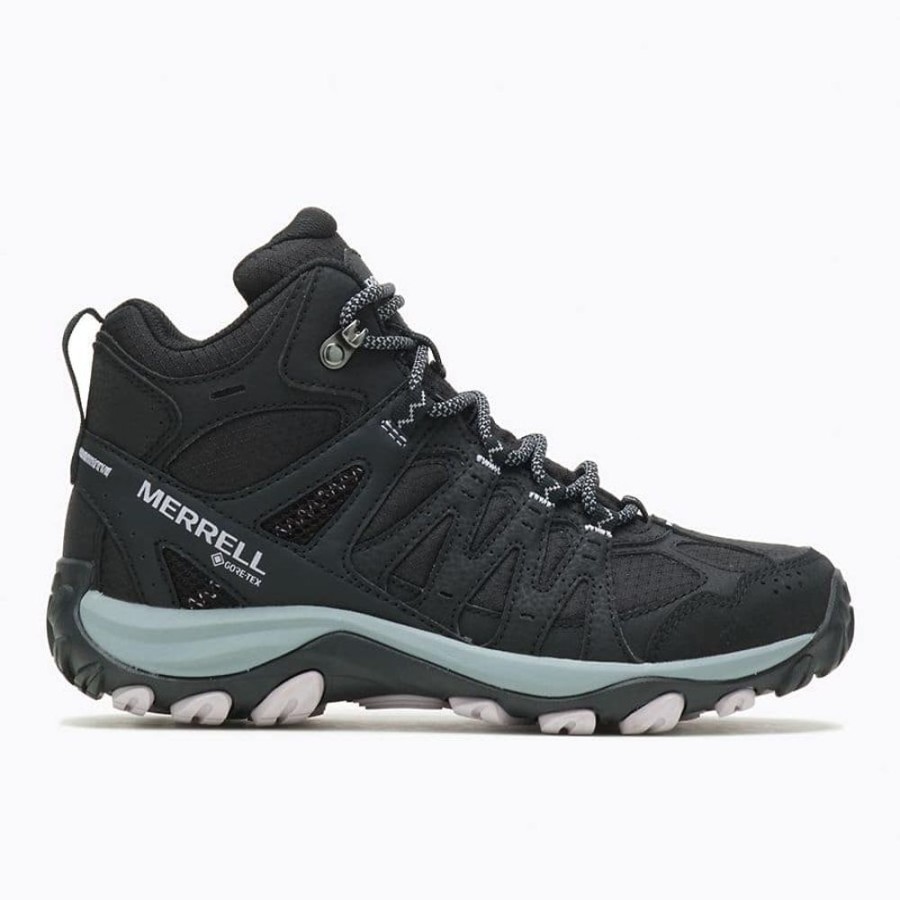 Schuhe Merrell Trekkingschuhe | Accentor 3 Sport Mid Gtx Black