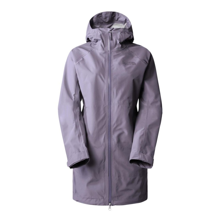 Bekleidung The North Face Outdoor Jacken | Womens Dryzzle Futurelight Parka Lunar Slate