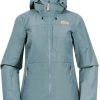 Bekleidung Bergans Softshelljacken | Nordmarka Leaf Light Wind Jacket Women