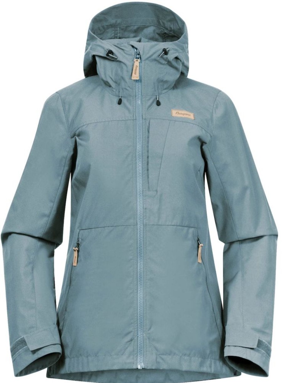 Bekleidung Bergans Softshelljacken | Nordmarka Leaf Light Wind Jacket Women