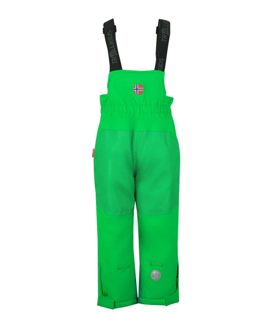 Bekleidung Trollkids Outdoor Hosen | Kids Nordkapp Pants Bright Green