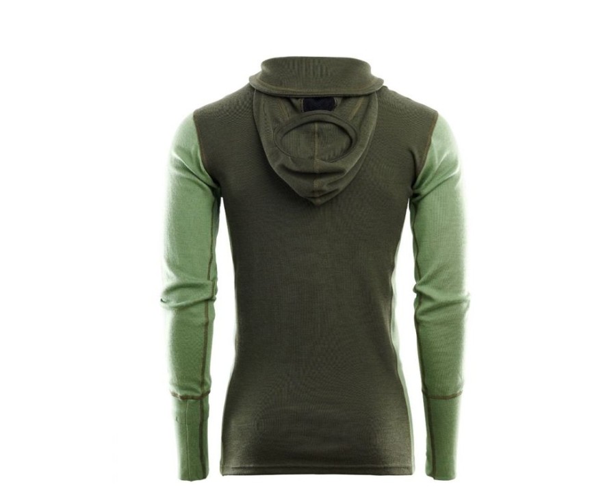 Bekleidung Aclima Hemden & T-Shirts | Ww Hoodsweater M'S Olive/Dill/Marengo