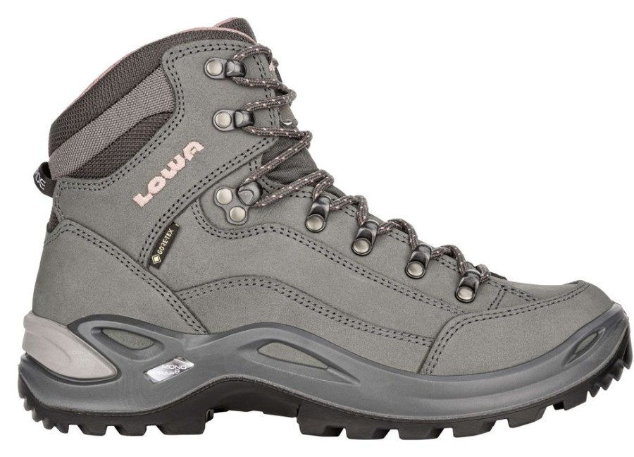 Schuhe Lowa Trekkingschuhe | Renegade Gtx Mid-W-Graphit-Rose