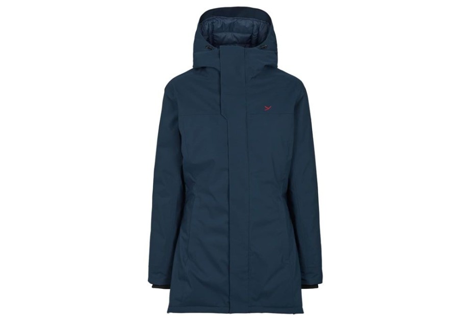 Bekleidung Nordisk Outdoor Jacken | Mani-W-Dress Blue Dauenmantel