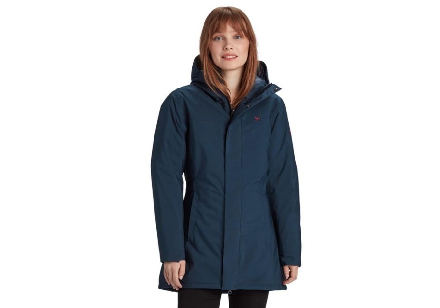 Bekleidung Nordisk Outdoor Jacken | Mani-W-Dress Blue Dauenmantel