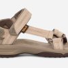 Schuhe Teva Sandalen | Terra Fi Lite Suede W Feather Grey