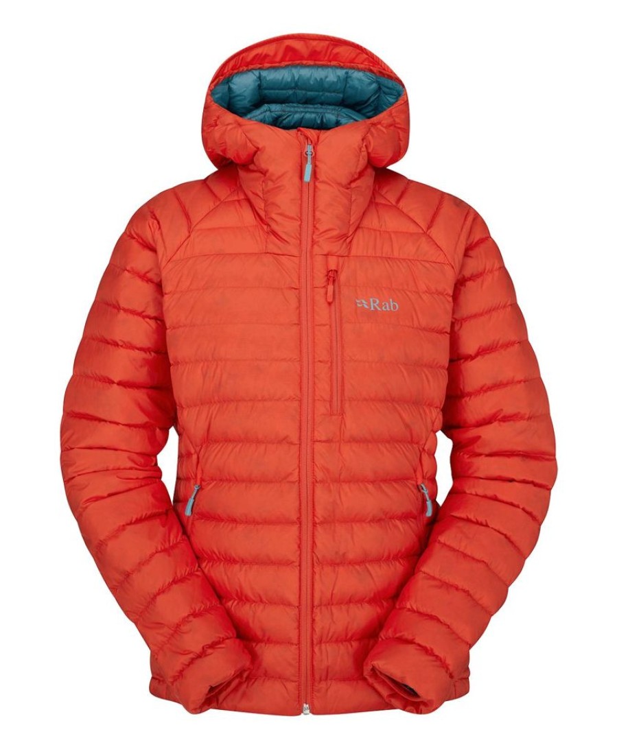 Bekleidung Rab Outdoor Jacken | Mircolight Alpine Jacket W/Ascent Red