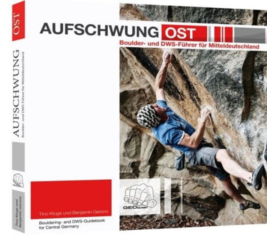 Klettern & Bouldern Geoquest Kletterfuhrer | Aufschwung Ost Boulderfuhrer Mitteldeutschland