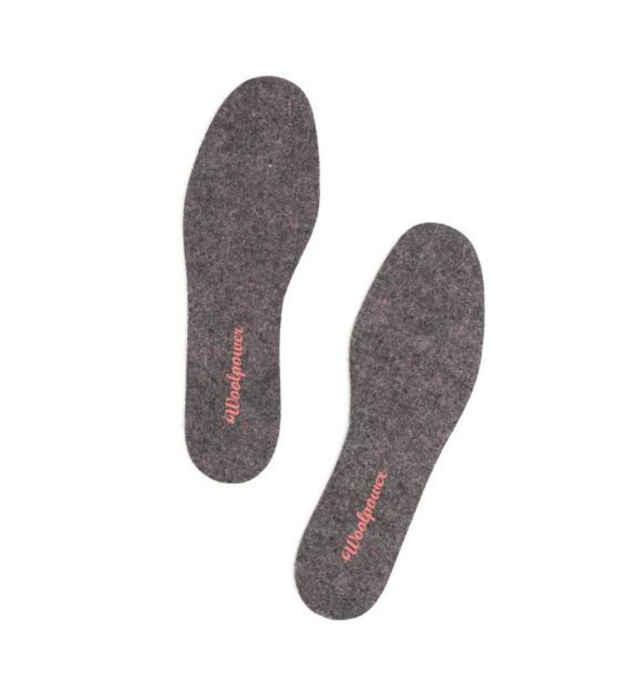 Schuhe Woolpower Schuhzubehor | Felt Insoles- Recycle Grey