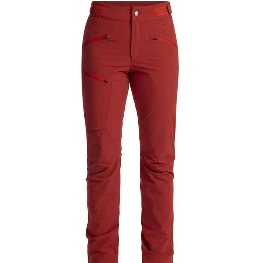 Bekleidung Lundhags Outdoor Hosen | Askro Pant W Mellow Red