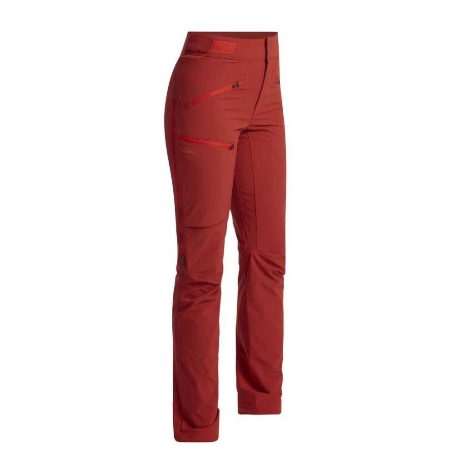 Bekleidung Lundhags Outdoor Hosen | Askro Pant W Mellow Red