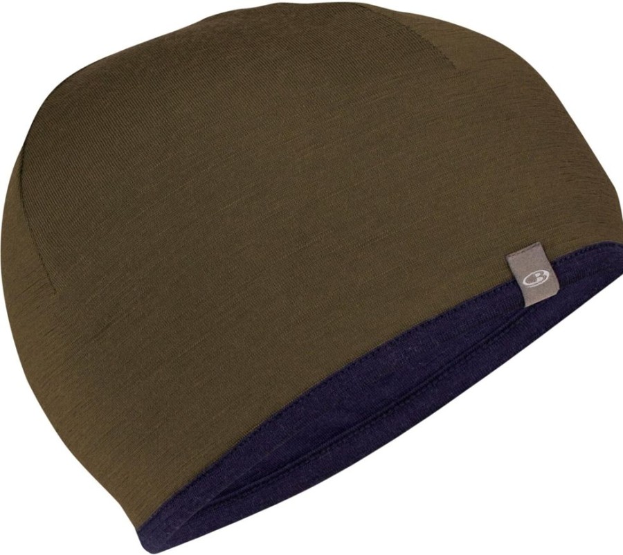 Bekleidung Icebreaker Kopfbedeckungen | Pocket Hat Loden/Midnight