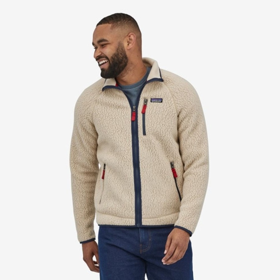 Bekleidung Patagonia Outdoor Jacken | Men´S Retro Pile Fleece Jacket El Cap Khaki