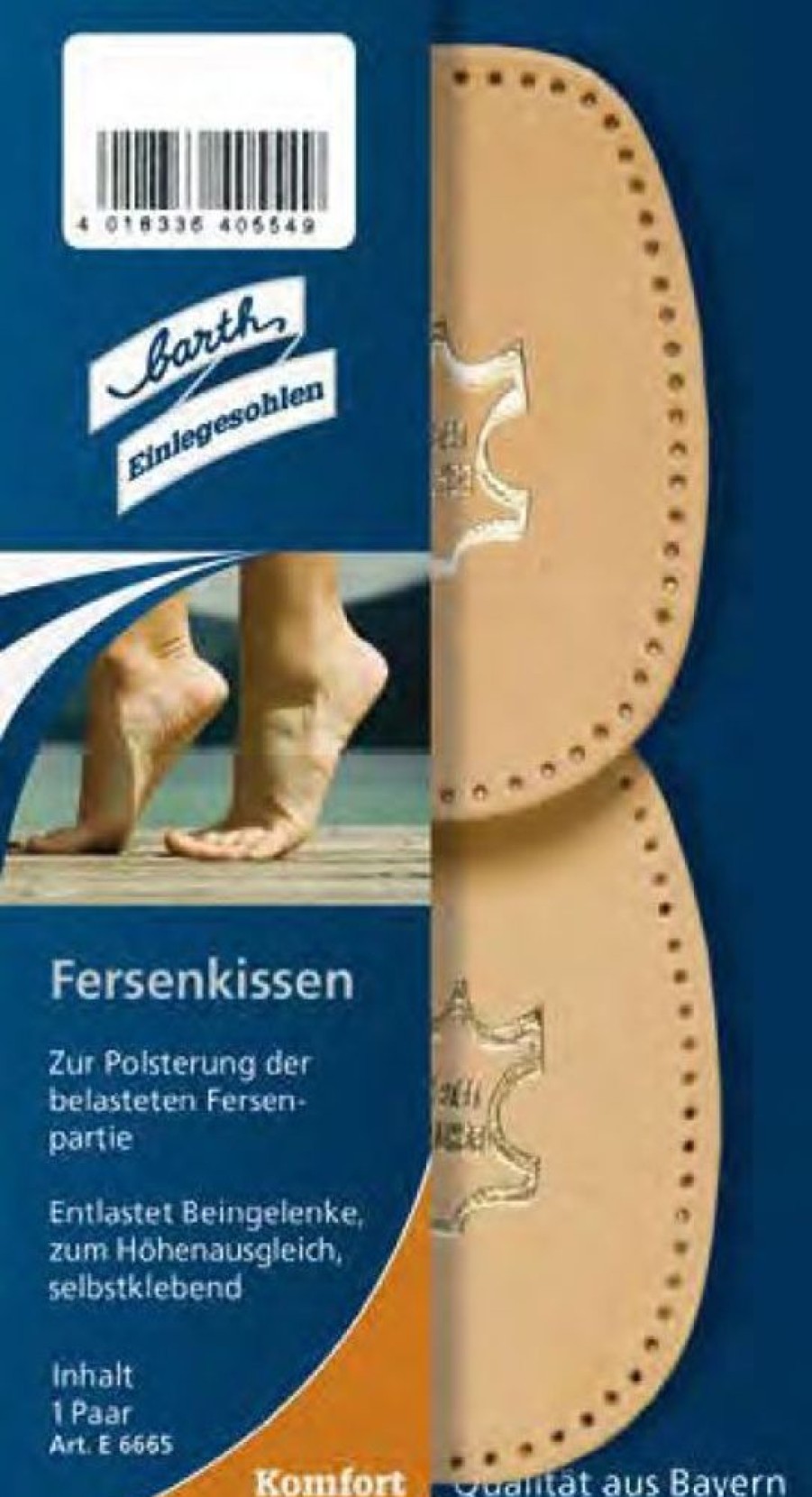 Schuhe Barth Schuhbandl Schuhzubehor | Fersenkissen