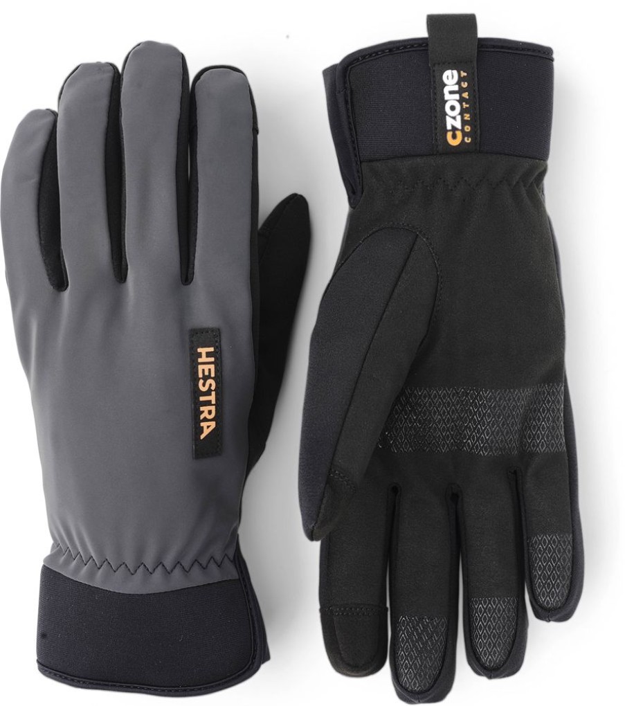 Bekleidung Hestra Handschuhe | Czone Contact Glove-Grey