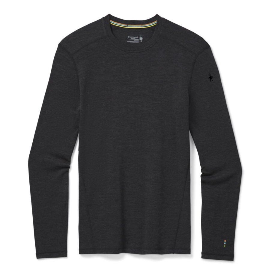 Bekleidung Smartwool Funktionswasche | Classic Thermal Crew Charcoal/Heather