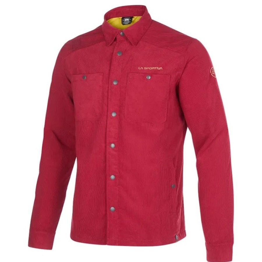 Bekleidung La Sportiva Hemden & T-Shirts | Setter Shirt Jacket-Sangria