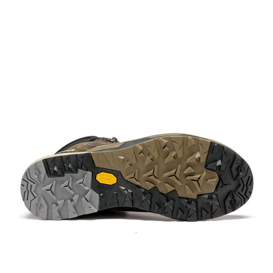 Schuhe Asolo Trekkingschuhe | Falcon Evo Nbk Gv Dark Brown/Lime