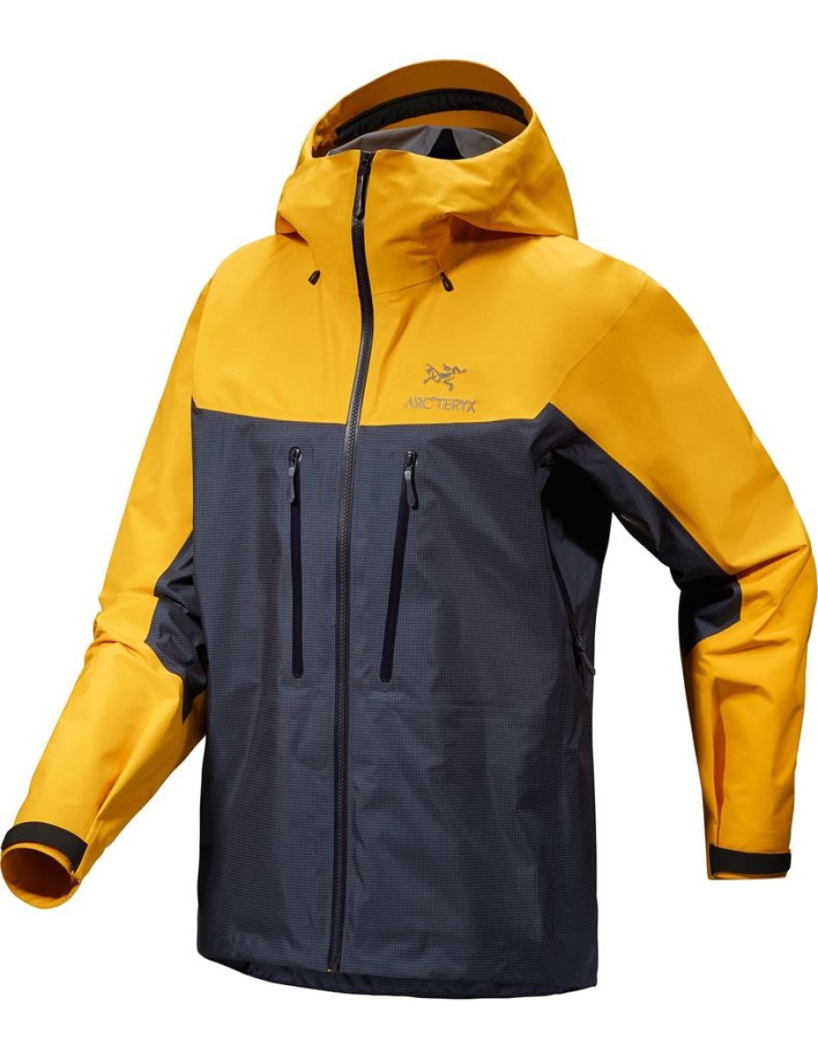 Bekleidung Arc'teryx Outdoor Jacken | Alpha Jacket M Blk Sapp/Edziza