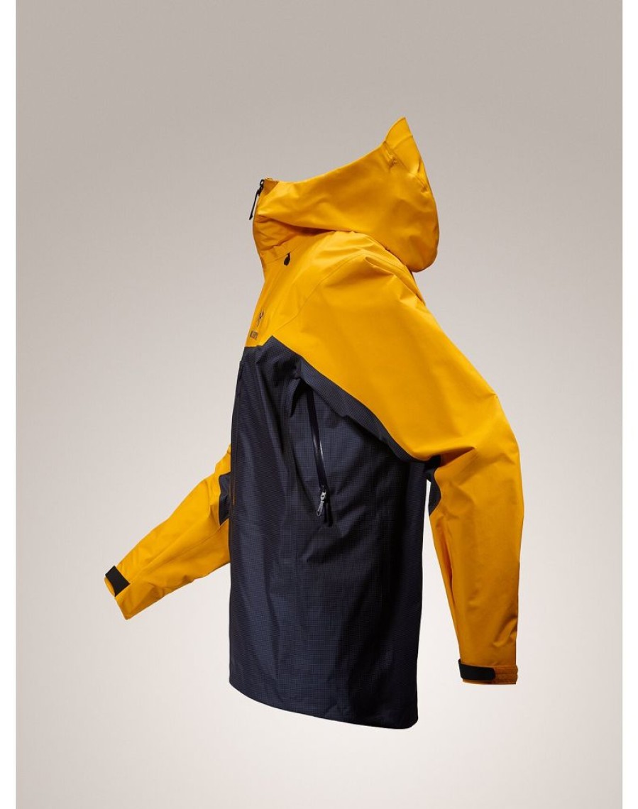 Bekleidung Arc'teryx Outdoor Jacken | Alpha Jacket M Blk Sapp/Edziza