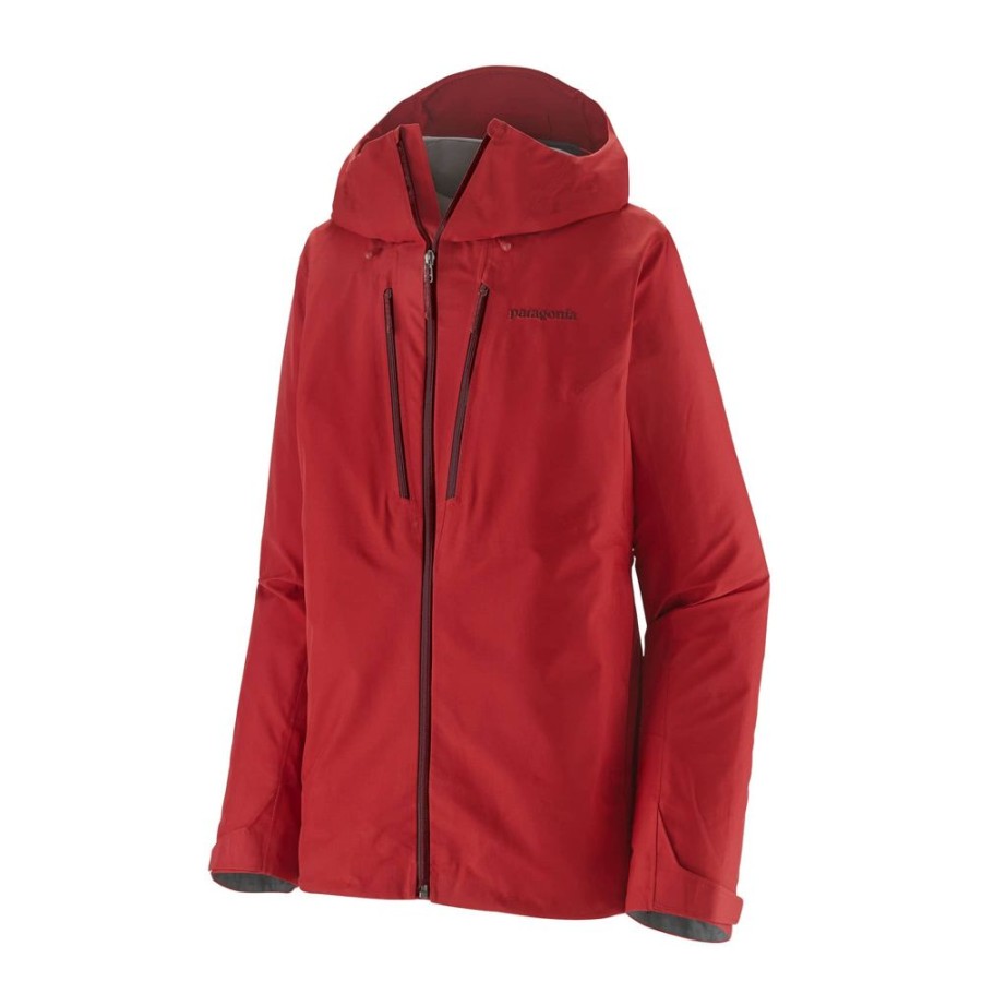 Bekleidung Patagonia Regenjacken | Women Triolet Jacket Touring Red