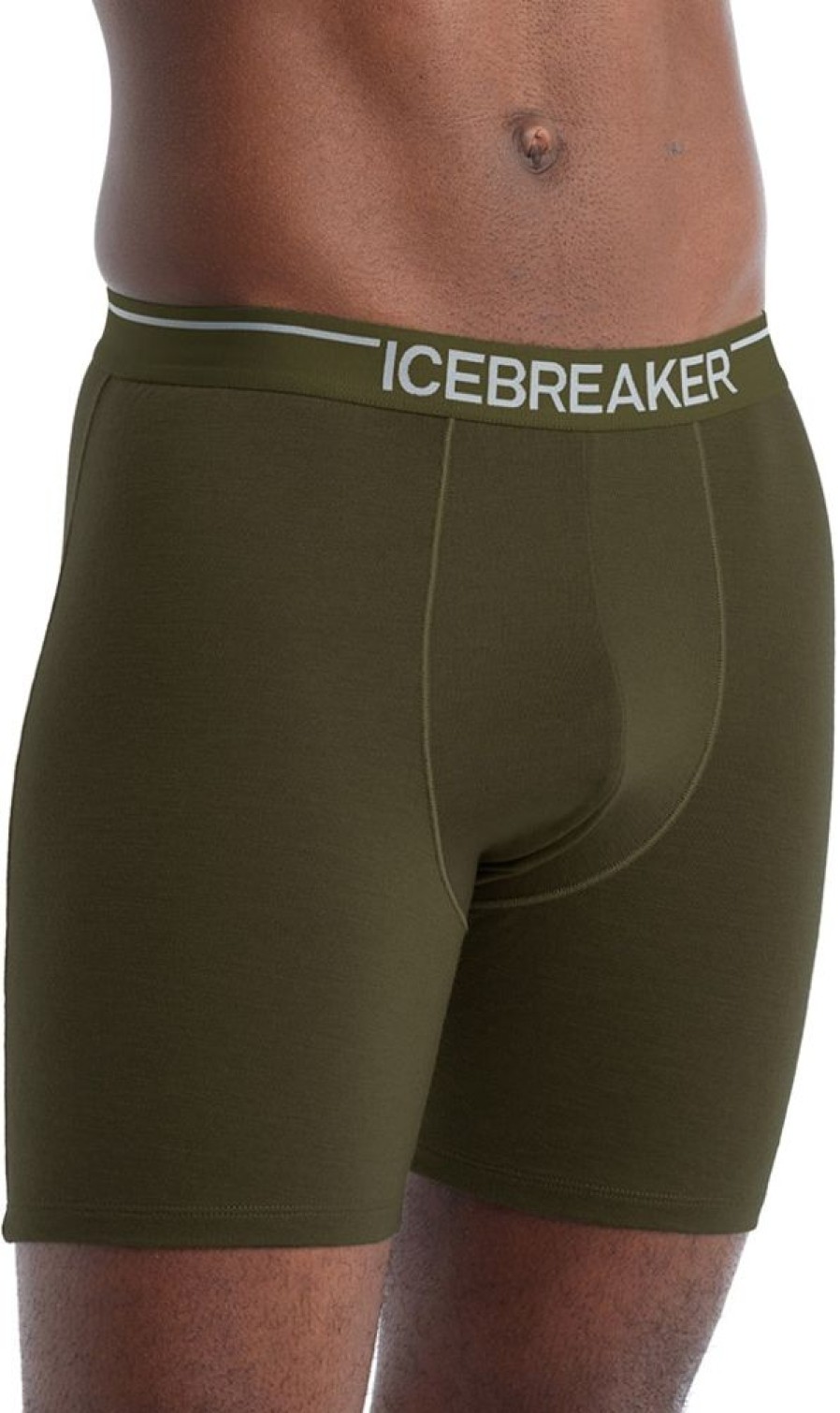 Bekleidung Icebreaker Funktionswasche | Men Anatomica Long Boxers - Loden