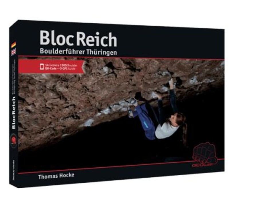 Klettern & Bouldern Geoquest Kletterfuhrer | Blocreich Boulderfuhrer Thuringen 2015