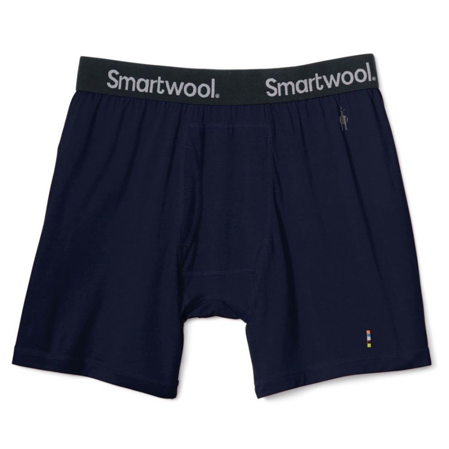 Bekleidung Smartwool Funktionswasche | Boxer Brief Deep Navy