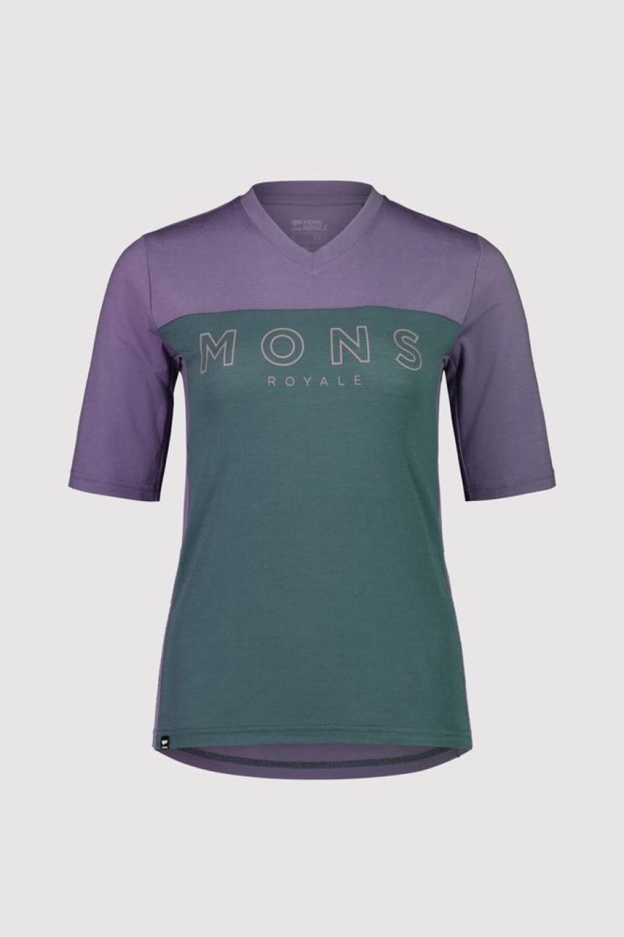 Bekleidung Mons Royale Hemden & T-Shirts | Redwood Enduro Vt W Thistle/Burnt Sage